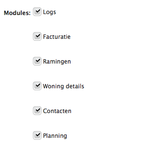 Share modules